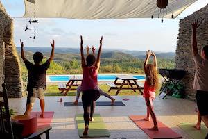 Surfcamp in Algarve Yoga Session