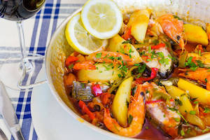 Surfcamp in Algarve Sea Food