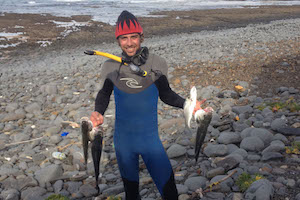 Surfcamp in Algarve fishing