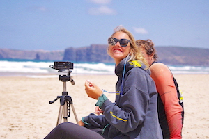 Surfcamp in Algarve video video analytics
